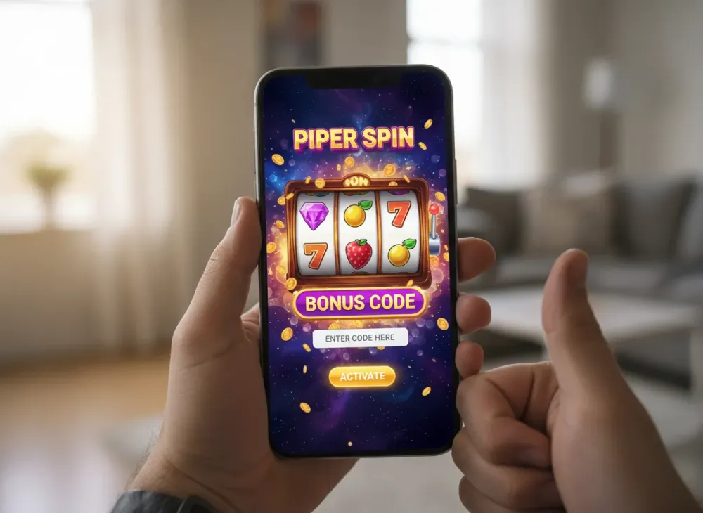 Piper spin kod bonusowy - Jak otrzymać i aktywować